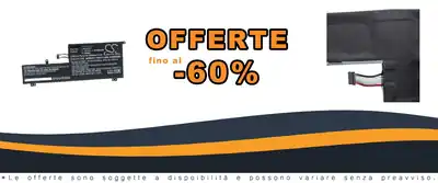 Batteria Compatta 6150mAh compatibile con Lenovo Yoga 720