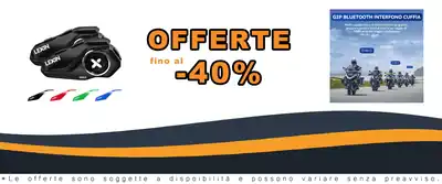 Interfono Moto Bluetooth LEXIN G2P Coppia 1000m